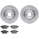 Order DYNAMIC FRICTION COMPANY - 6302-74080 - Front Disc Brake Kit For Your Vehicle