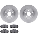 Order DYNAMIC FRICTION COMPANY - 6302-76155 - Front Disc Brake Kit For Your Vehicle