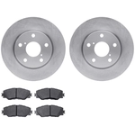 Order DYNAMIC FRICTION COMPANY - 6302-76158 - Front Disc Brake Kit For Your Vehicle