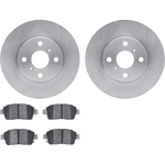 Order DYNAMIC FRICTION COMPANY - 6302-91002 - Front Disc Brake Kit For Your Vehicle