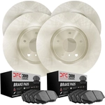 Order DYNAMIC FRICTION COMPANY - 6304-13023 - Front Disc Brake Kit For Your Vehicle