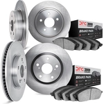 Order DYNAMIC FRICTION COMPANY - 6304-21020 - 3000-Series Ceramic Brake Pads Kit For Your Vehicle