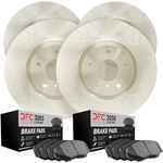 Order DYNAMIC FRICTION COMPANY - 6304-42012 - Front & Rear Disc Brake Kit For Your Vehicle