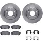 Order DYNAMIC FRICTION COMPANY - 6312-03027 - Front Disc Brake Kit For Your Vehicle