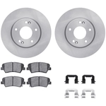 Order DYNAMIC FRICTION COMPANY - 6312-03069 - Front Disc Brake Kit For Your Vehicle