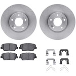 Order DYNAMIC FRICTION COMPANY - 6312-03084 - Front Disc Brake Kit For Your Vehicle