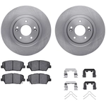 Order DYNAMIC FRICTION COMPANY - 6312-03085 - Front Disc Brake Kit For Your Vehicle