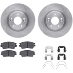 Order DYNAMIC FRICTION COMPANY - 6312-03093 - Front Disc Brake Kit For Your Vehicle