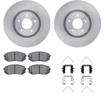 Order DYNAMIC FRICTION COMPANY - 6312-03098 - Disc Brake Kit For Your Vehicle