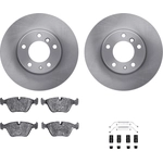 Order DYNAMIC FRICTION COMPANY - 6312-31020 - Front Disc Brake Kit For Your Vehicle