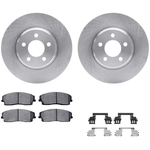 Order DYNAMIC FRICTION COMPANY - 6312-39033 - Front Disc Brake Kit For Your Vehicle