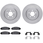Order DYNAMIC FRICTION COMPANY - 6312-39038 - Front Disc Brake Kit For Your Vehicle