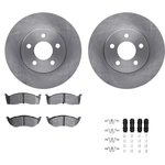 Order Front Disc Brake Kit by DYNAMIC FRICTION COMPANY - 6312-40063 For Your Vehicle