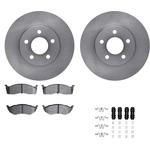Order DYNAMIC FRICTION COMPANY - 6312-40064 - Front Disc Brake Kit For Your Vehicle