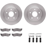 Order DYNAMIC FRICTION COMPANY - 6312-40082 - Front Brake Kit For Your Vehicle