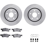 Order DYNAMIC FRICTION COMPANY - 6312-42054 - Front Disc Brake Kit For Your Vehicle