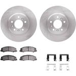 Order DYNAMIC FRICTION COMPANY - 6312-45023 - Front Brake Kit For Your Vehicle