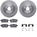 Order DYNAMIC FRICTION COMPANY - 6312-45027 - Front Disc Brake Kit For Your Vehicle