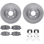 Order DYNAMIC FRICTION COMPANY - 6312-45033 - Front Disc Brake Kit For Your Vehicle