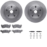 Order DYNAMIC FRICTION COMPANY - 6312-47004 - Front Disc Brake Kit For Your Vehicle