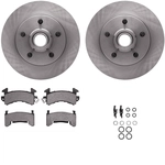 Order DYNAMIC FRICTION COMPANY - 6312-47014 - Front Brake Kit For Your Vehicle