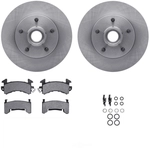 Order DYNAMIC FRICTION COMPANY - 6312-47015 - Front Disc Brake Kit For Your Vehicle