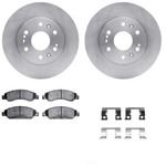 Order DYNAMIC FRICTION COMPANY - 6312-48057 - Front Disc Brake Kit For Your Vehicle