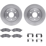 Order DYNAMIC FRICTION COMPANY - 6312-48061 - Front Disc Brake Kit For Your Vehicle
