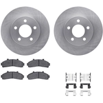 Order DYNAMIC FRICTION COMPANY - 6312-54104 - Front Disc Brake Kit For Your Vehicle