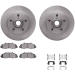 Order DYNAMIC FRICTION COMPANY - 6312-54113 - Disc Brake Kit For Your Vehicle