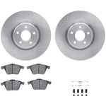 Order DYNAMIC FRICTION COMPANY - 6312-54146 - Front Disc Brake Kit For Your Vehicle