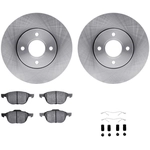Order DYNAMIC FRICTION COMPANY - 6312-54166 - Front Disc Brake Kit For Your Vehicle