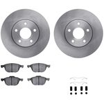 Order DYNAMIC FRICTION COMPANY - 6312-54167 - Front Disc Brake Kit For Your Vehicle
