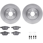 Order DYNAMIC FRICTION COMPANY - 6312-54168 - Front Disc Brake Kit For Your Vehicle