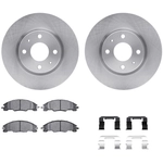 Order DYNAMIC FRICTION COMPANY - 6312-54194 - Front Disc Brake Kit For Your Vehicle
