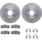 Order DYNAMIC FRICTION COMPANY - 6312-59023 - Front Disc Brake Kit For Your Vehicle