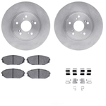 Order DYNAMIC FRICTION COMPANY - 6312-59058 - Front Disc Brake Kit For Your Vehicle