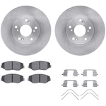 Order DYNAMIC FRICTION COMPANY - 6312-59065 - Front Disc Brake Kit For Your Vehicle