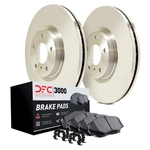 Order DYNAMIC FRICTION COMPANY - 6312-59066 - Front Disc Brake Kit For Your Vehicle