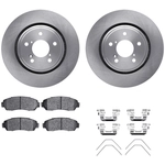 Order DYNAMIC FRICTION COMPANY - 6312-59087 - Front Disc Brake Kit For Your Vehicle
