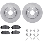 Order DYNAMIC FRICTION COMPANY - 6312-59096 - Front Disc Brake Kit For Your Vehicle
