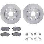 Order DYNAMIC FRICTION COMPANY - 6312-63145 - Front Disc Brake Kit For Your Vehicle