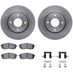 Order DYNAMIC FRICTION COMPANY - 6312-67082 - Front Disc Brake Kit For Your Vehicle