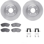 Order DYNAMIC FRICTION COMPANY - 6312-67087 - Front Disc Brake Kit For Your Vehicle