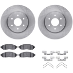 Order DYNAMIC FRICTION COMPANY - 6312-67107 - Front Disc Brake Kit For Your Vehicle