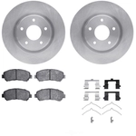 Order DYNAMIC FRICTION COMPANY - 6312-67116 - Front Disc Brake Kit For Your Vehicle