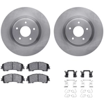 Order DYNAMIC FRICTION COMPANY - 6312-67129 - Front Disc Brake Kit For Your Vehicle