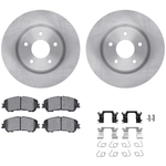 Order DYNAMIC FRICTION COMPANY - 6312-67130 - Front Disc Brake Kit For Your Vehicle