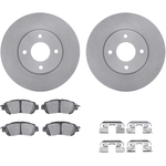 Order DYNAMIC FRICTION COMPANY - 6312-67132 - Front Disc Brake Kit For Your Vehicle