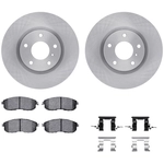 Order DYNAMIC FRICTION COMPANY - 6312-68009 - Front Disc Brake Kit For Your Vehicle